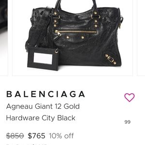 Balenciaga handbag
